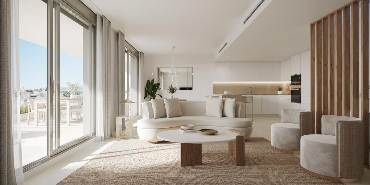 Apartament z 2 sypialniami, 135m² w Estepona, Hiszpania [ID: 0137-SP1062]