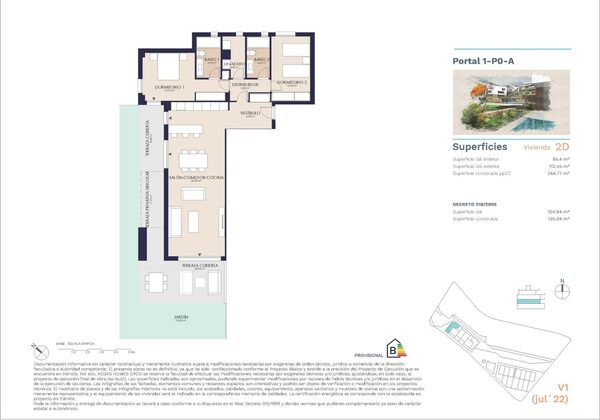 Apartament w Estepona, Hiszpania, 135m² - obraz 11