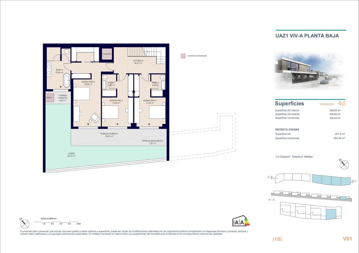 Willa z 4 sypialniami, 354m² w Estepona, Hiszpania [ID: 0137-SP1064]