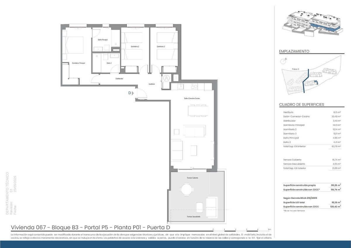 Apartament z 3 sypialniami, 118m² w Mijas, Hiszpania [ID: 0137-SP1061]