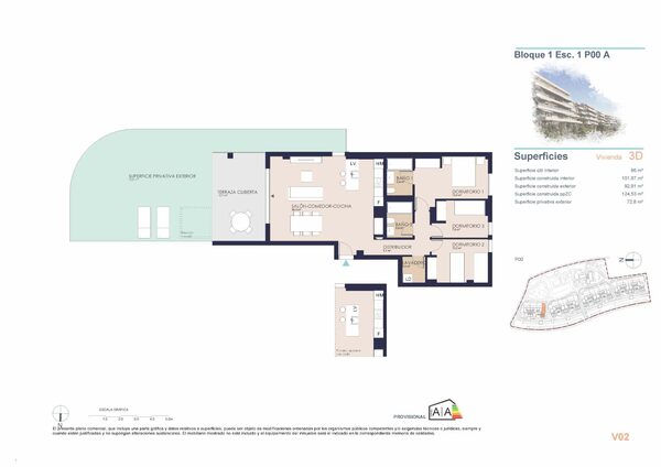 Квартира в Денія, Іспанія, 101м² - зображення 7