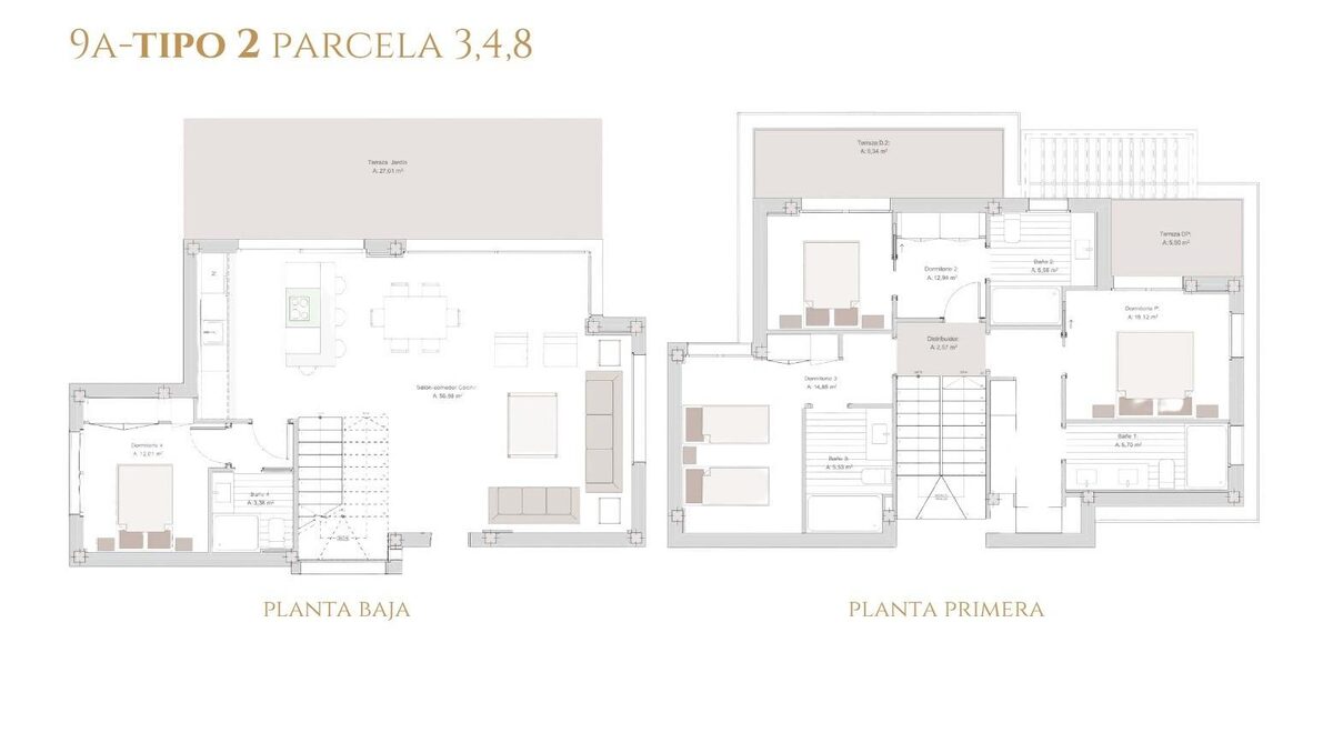Willa z 4 sypialniami, 132m² w Estepona, Hiszpania [ID: 0137-SP1038]