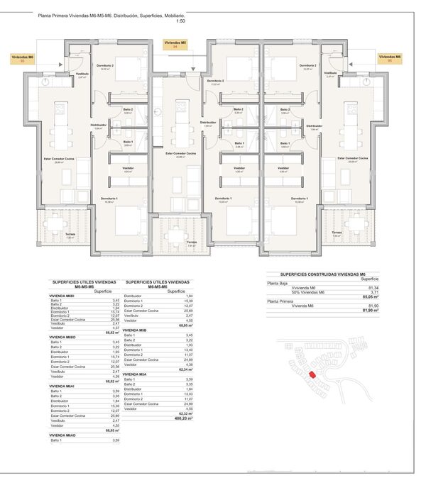 Квартира в Мохакар, Испания, 81м² - изображение 20