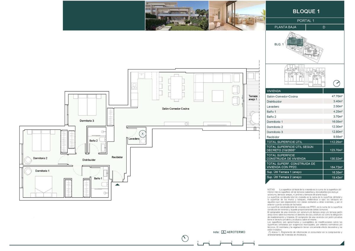 Квартира с 3 спальнями, 138м² в Эстепона, Испания [ID: 0137-N9157]