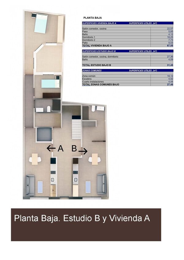 Kawalerka w Torrevieja, Hiszpania, 31m² - obraz 3
