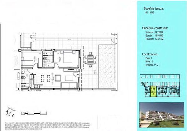 Квартира в Вера, Іспанія, 64м² - зображення 26