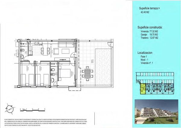 Квартира в Вера, Іспанія, 77м² - зображення 27
