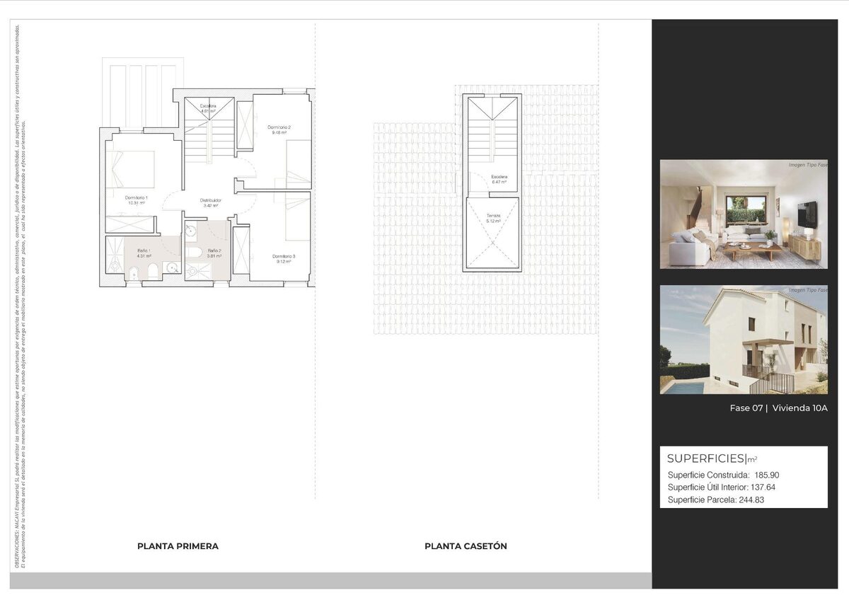 Willa z 3 sypialniami, 185m² w Ла Нусія, Hiszpania [ID: 0137-N9111]