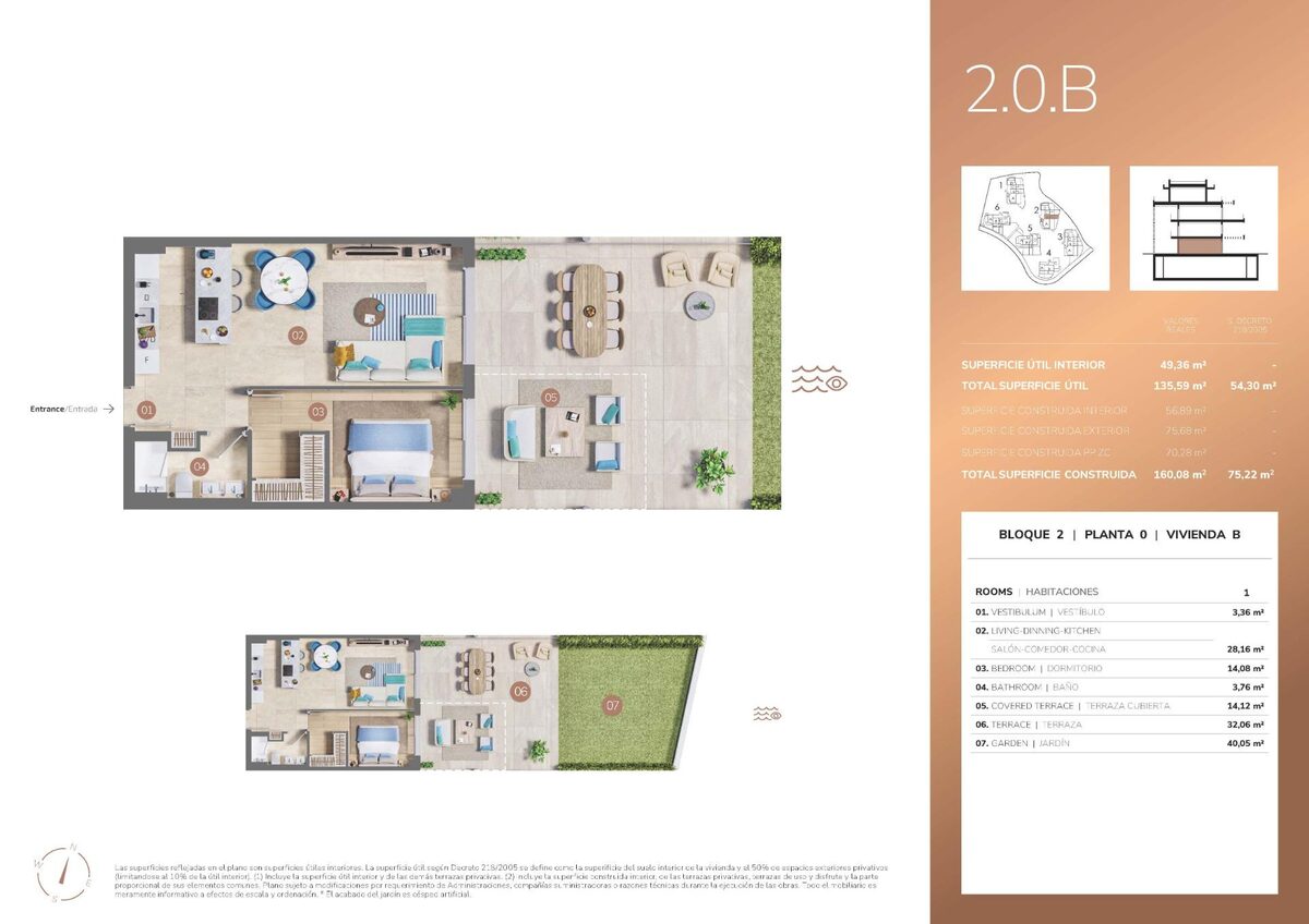 Apartament z 1 sypialnią, 75m² w Mijas, Hiszpania [ID: 0137-N9112]