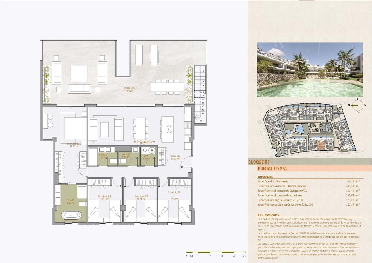 Penthouse with 4 bedrooms, 162m² in Estepona, Spain [ID: 0137-N9106]