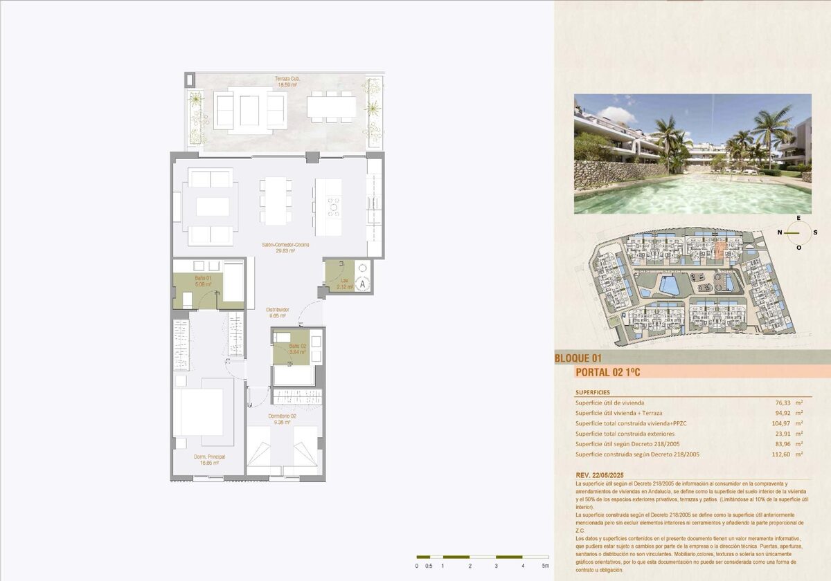 Apartament z 2 sypialniami, 112m² w Estepona, Hiszpania [ID: 0137-N9103]