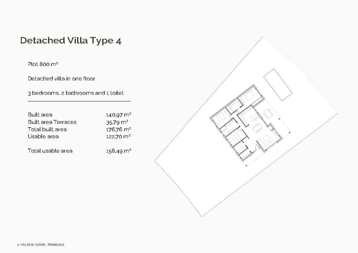 Villa with 3 bedrooms, 140m² in penaguila, Spain [ID: 0137-N9098]