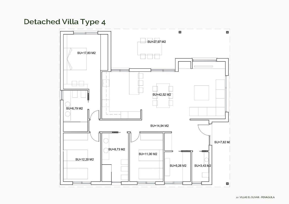 Villa with 3 bedrooms, 140m² in penaguila, Spain [ID: 0137-N9098]