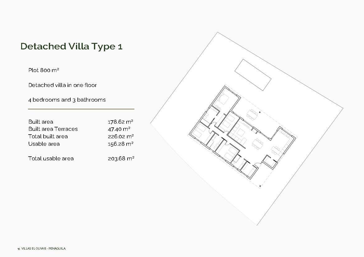 Villa with 4 bedrooms, 178m² in penaguila, Spain [ID: 0137-N9095]