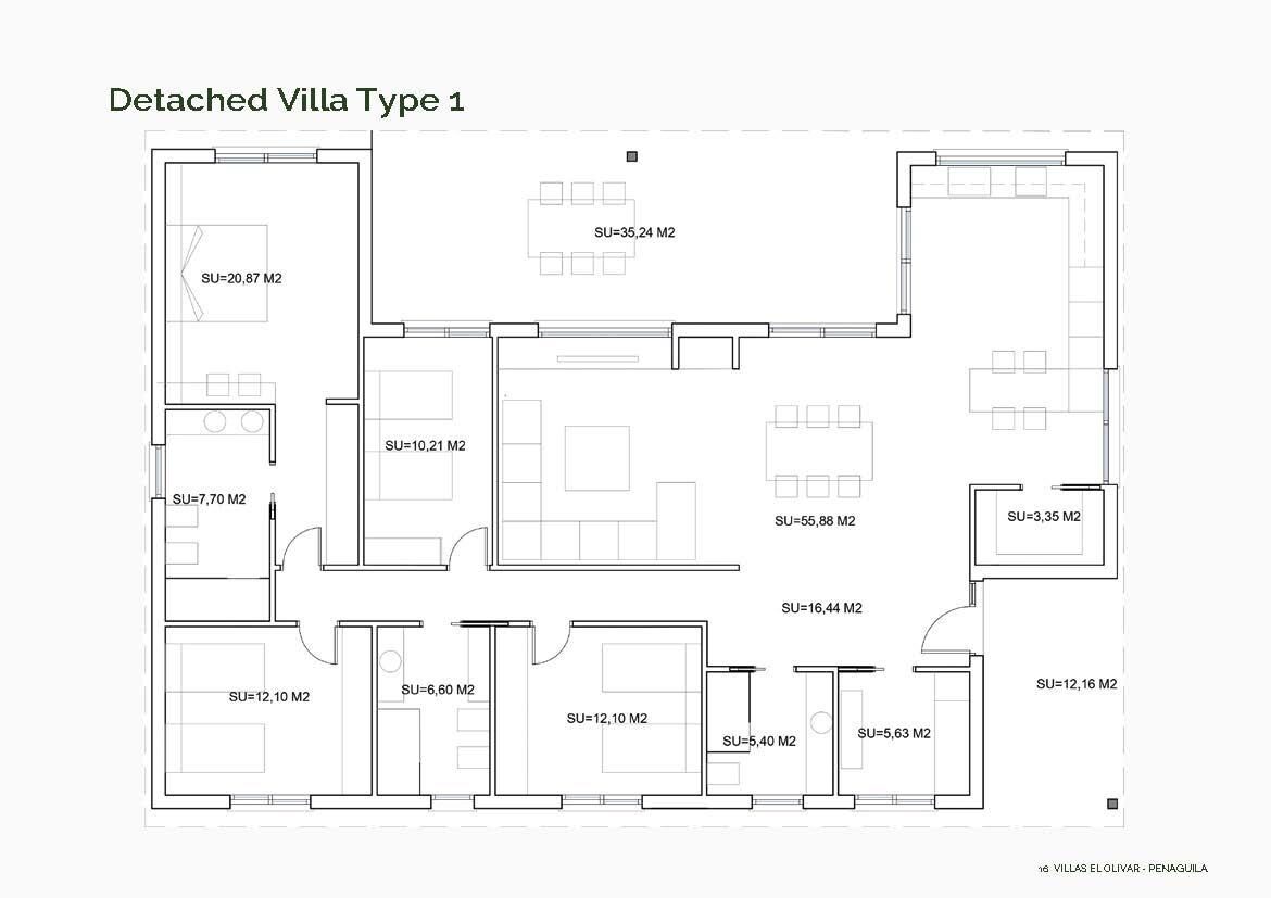 Villa with 4 bedrooms, 178m² in penaguila, Spain [ID: 0137-N9095]