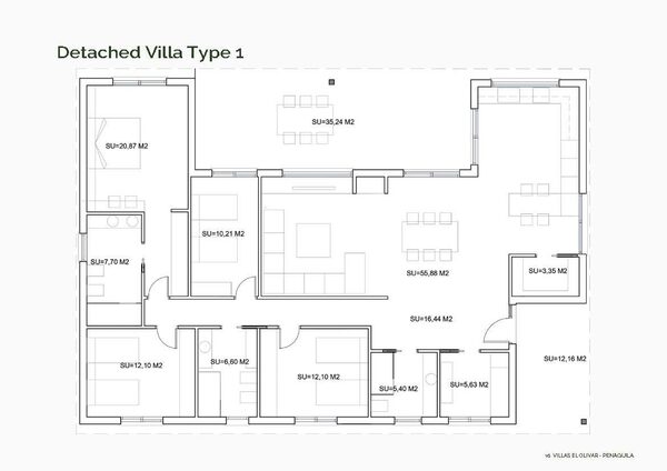 Вилла в Пенагила, Испания, 178м² - изображение 11
