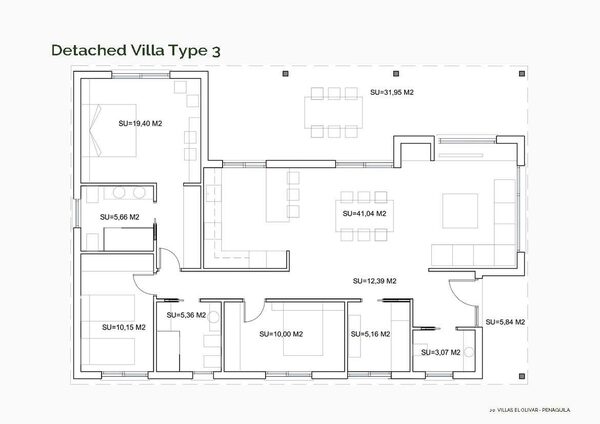 Вилла в Пенагила, Испания, 130м² - изображение 11