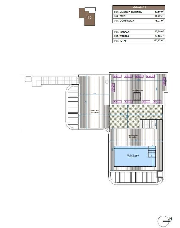 Пентхаус в Гуардамар-дель-Сегура, Испания, 98м² - изображение 14