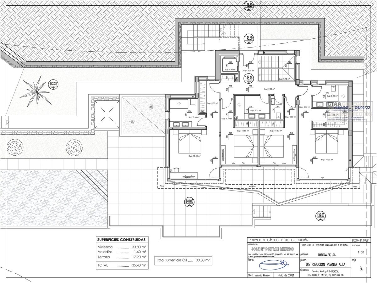 Villa with 4 bedrooms, 436m² in Benissa, Spain [ID: 0137-N9074]