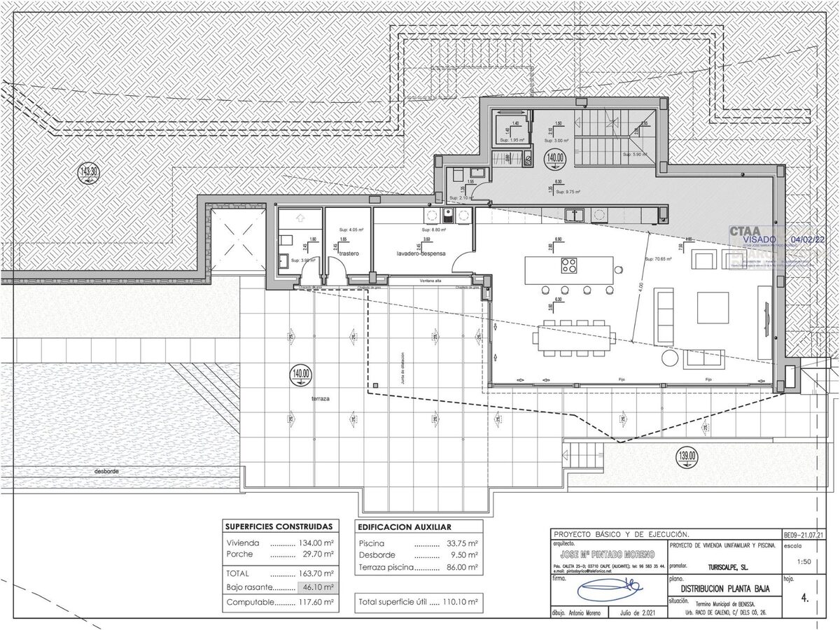 Villa with 4 bedrooms, 436m² in Benissa, Spain [ID: 0137-N9074]