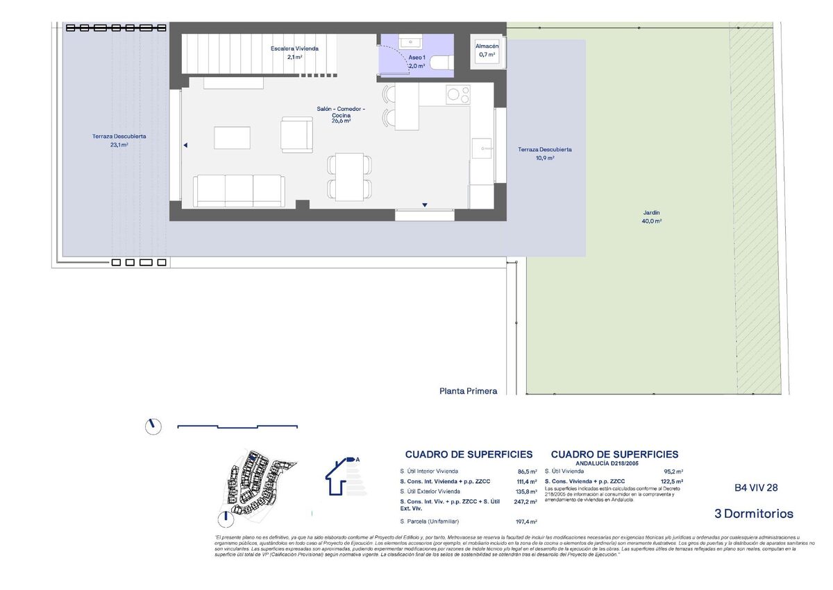 Villa with 3 bedrooms, 122m² in Velez-Malaga, Spain [ID: 0137-N9042]