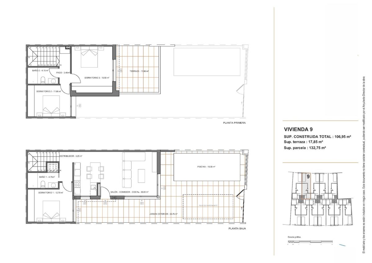 Willa z 3 sypialniami, 104m² w Santiago de la Ribera, Hiszpania [ID: 0137-N9055]