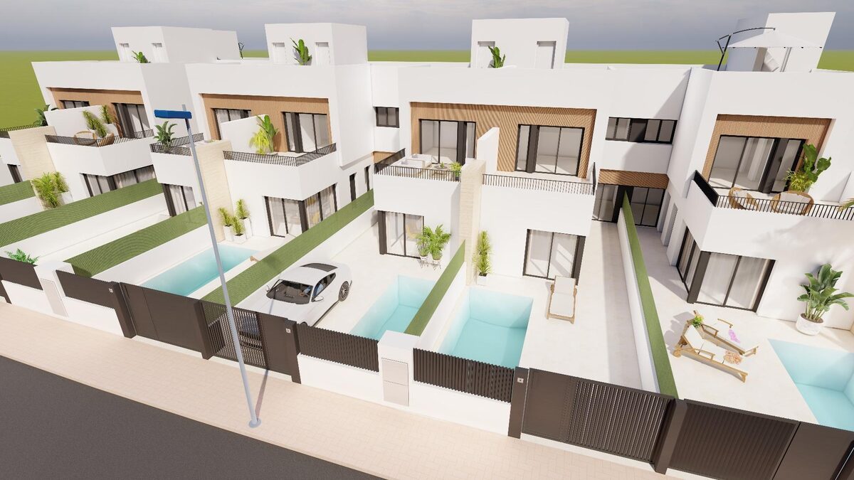 Willa z 3 sypialniami, 104m² w Santiago de la Ribera, Hiszpania [ID: 0137-N9055]