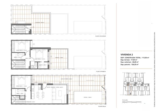 Вилла в Сантьяго-де-ла-Рибера, Испания, 113м² - изображение 17