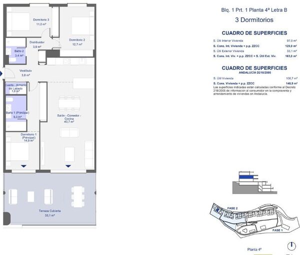 Квартира в Сан-Роке, Іспанія, 143м² - зображення 13