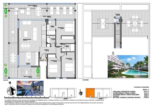 Пентхаус в Картахена, Испания, 175м² - изображение 19