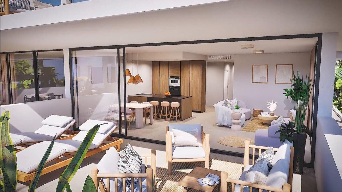 Penthouse z 3 sypialniami, 175m² w Cartagena, Hiszpania [ID: 0137-N9040]