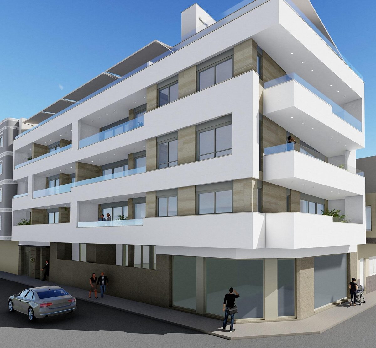 Penthouse z 3 sypialniami, 122m² w Torrevieja, Hiszpania [ID: 0137-N9035]