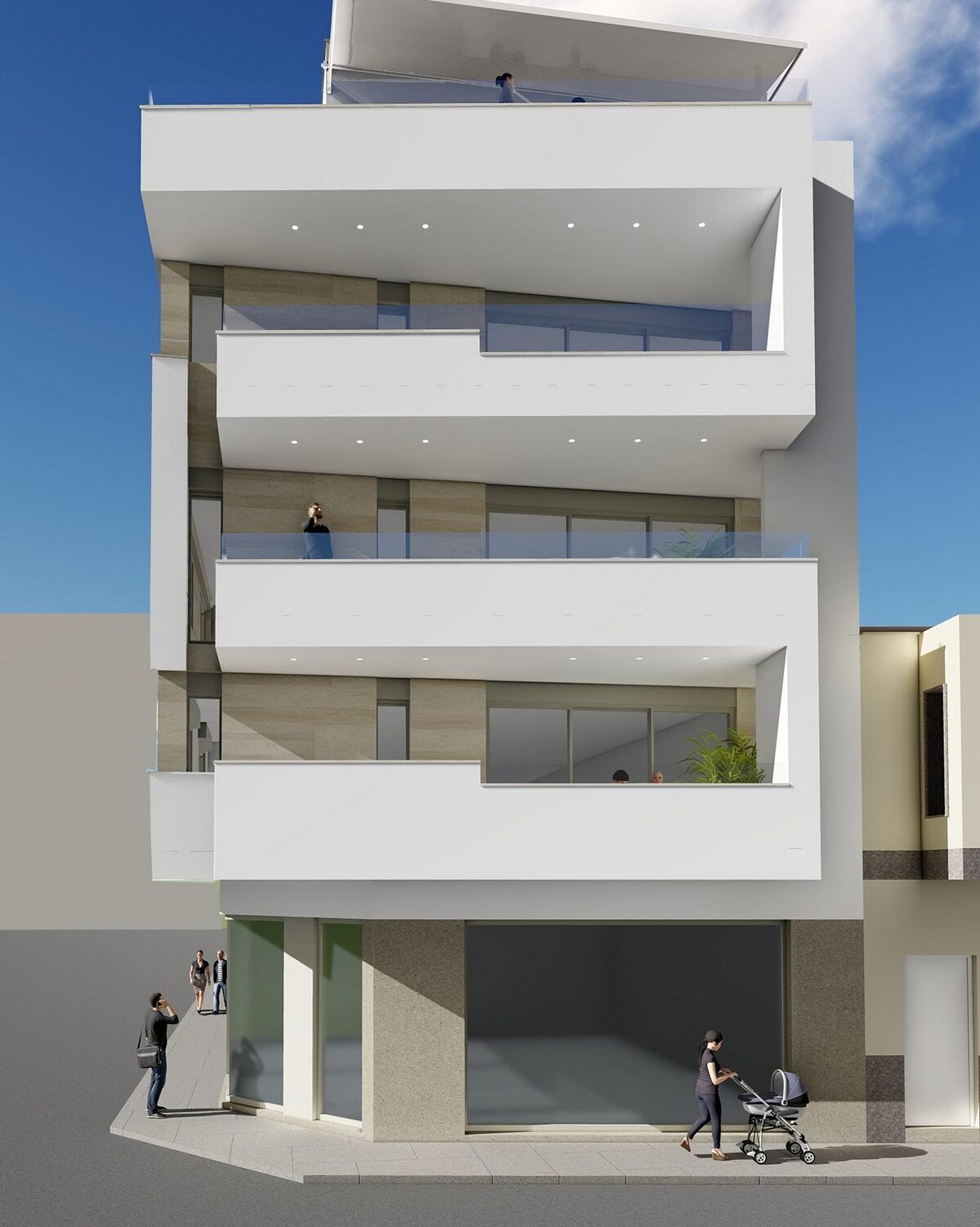 Penthouse z 3 sypialniami, 122m² w Torrevieja, Hiszpania [ID: 0137-N9035]