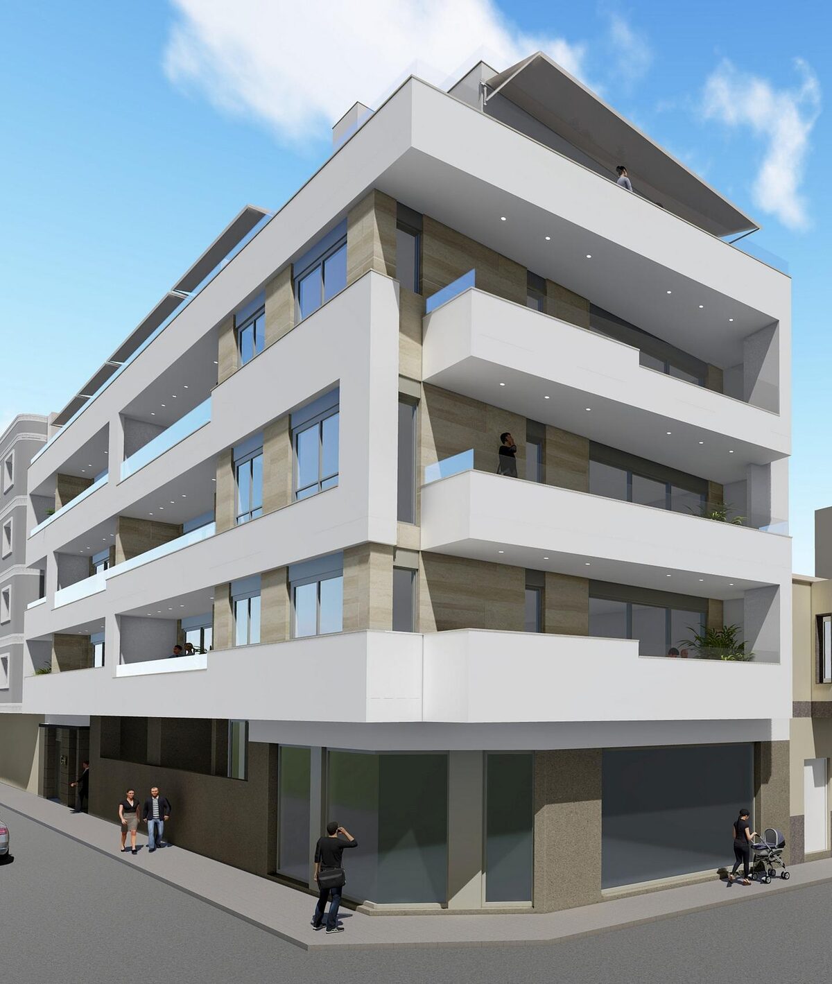 Penthouse z 3 sypialniami, 122m² w Torrevieja, Hiszpania [ID: 0137-N9035]