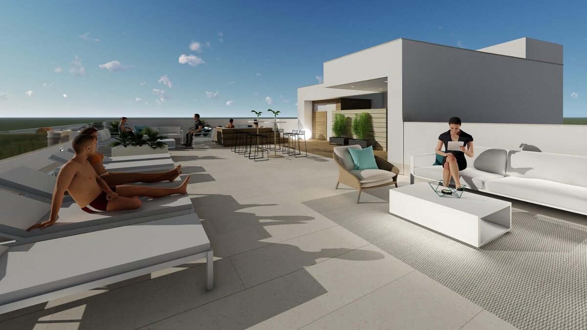 Penthouse z 3 sypialniami, 122m² w Torrevieja, Hiszpania [ID: 0137-N9035]