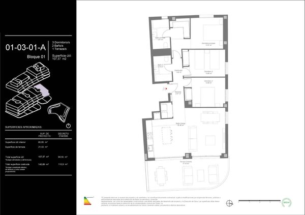 Квартира в Міхас, Іспанія, 110м² - зображення 12