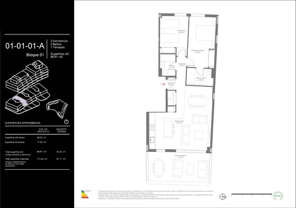 Квартира в Міхас, Іспанія, 87м² - зображення 12