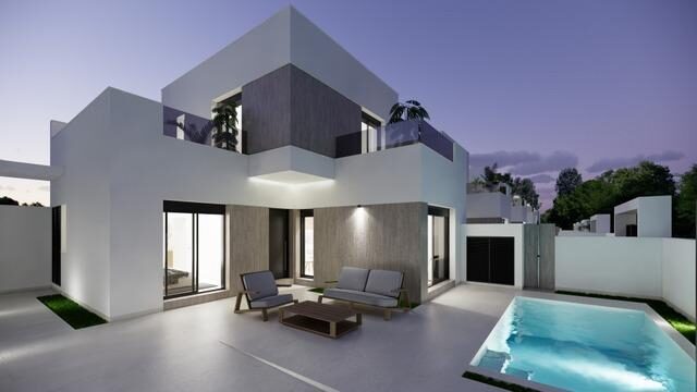 Villa with 3 bedrooms, 116m² in San Fulgencio, Spain [ID: 0137-N9030]