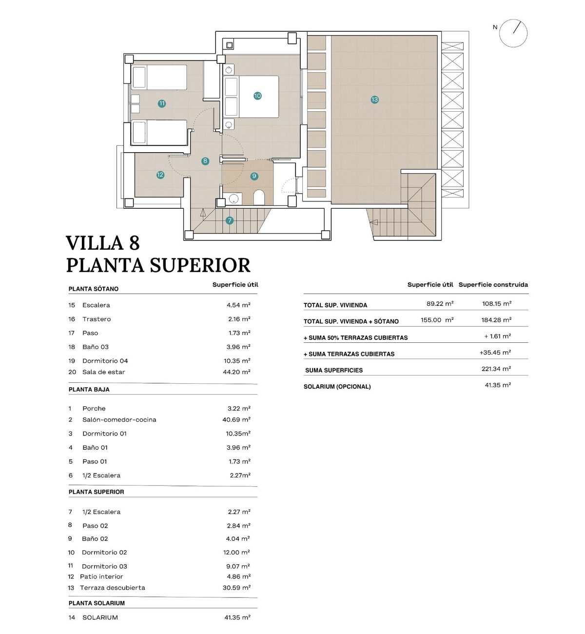 Willa z 4 sypialniami, 208m² w Polop, Hiszpania [ID: 0137-N9023]