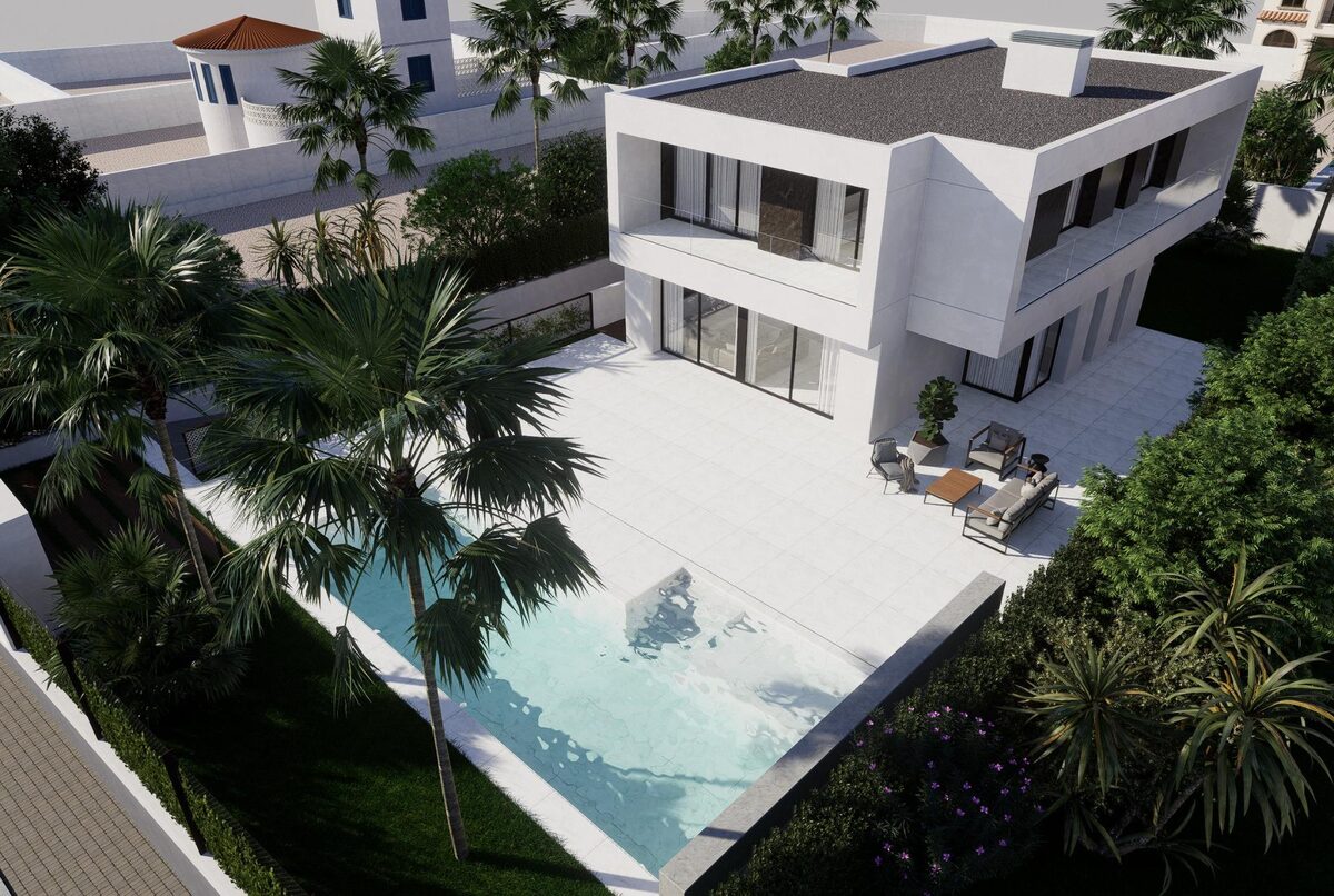 Willa z 4 sypialniami, 237m² w Оріуела Коста, Hiszpania [ID: 0137-N9020]