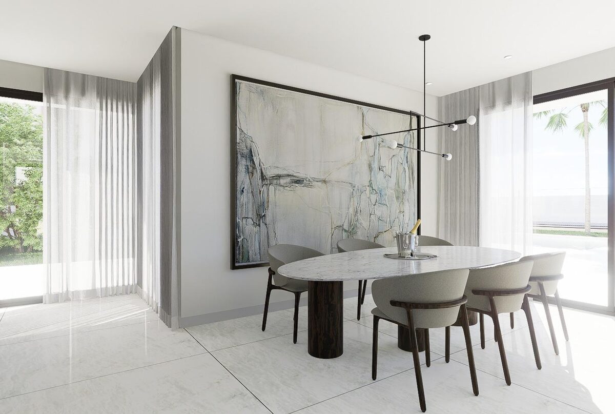 Willa z 4 sypialniami, 237m² w Оріуела Коста, Hiszpania [ID: 0137-N9020]
