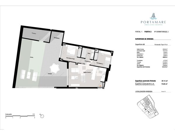 Apartament w Estepona, Hiszpania, 73m² - obraz 5