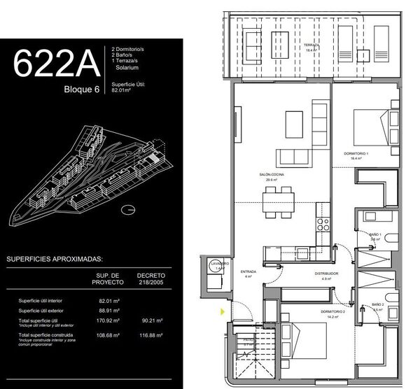 Пентхаус в Михас, Испания, 106м² - изображение 16