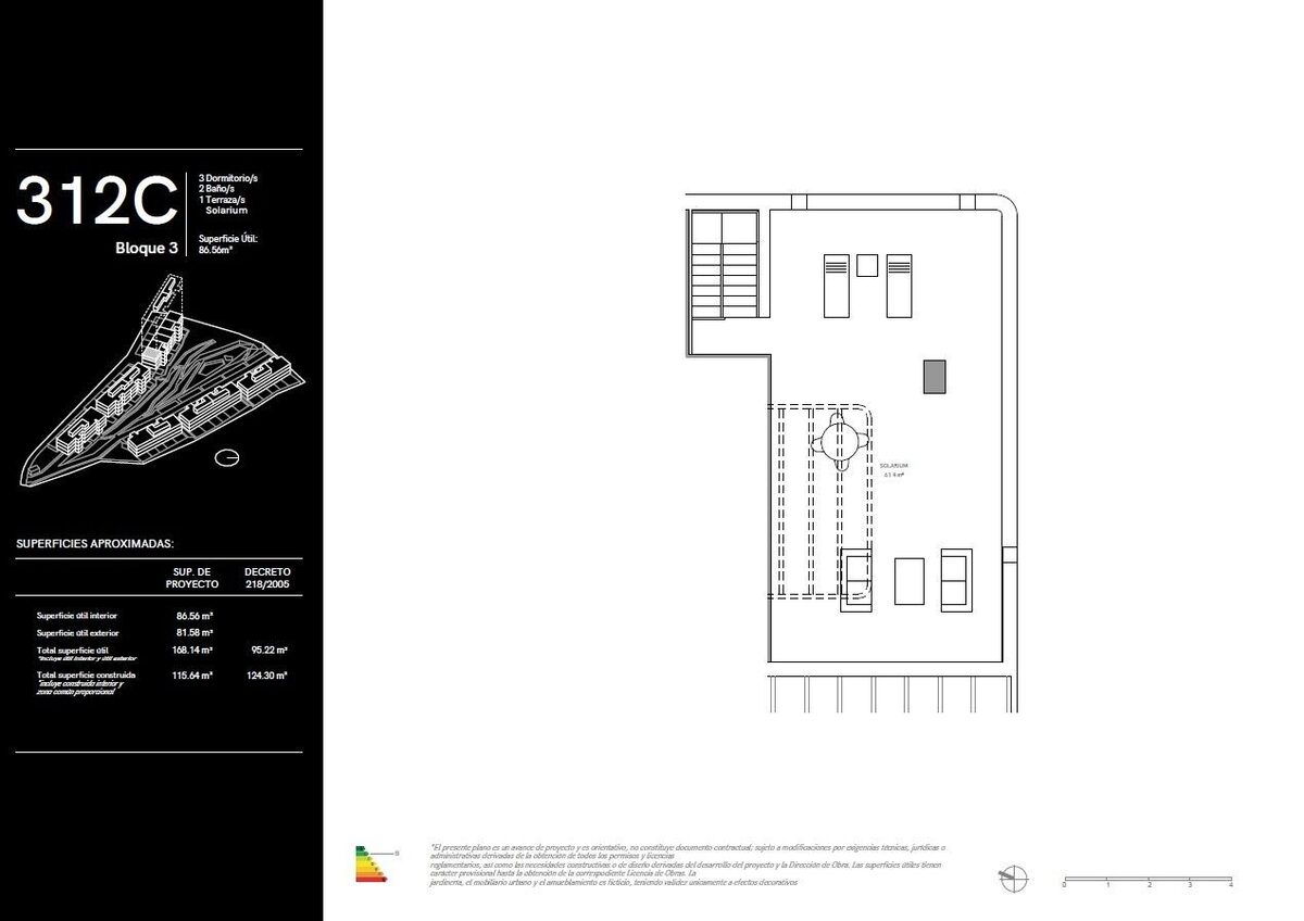Penthouse z 3 sypialniami, 124m² w Mijas, Hiszpania [ID: 0137-N9002]