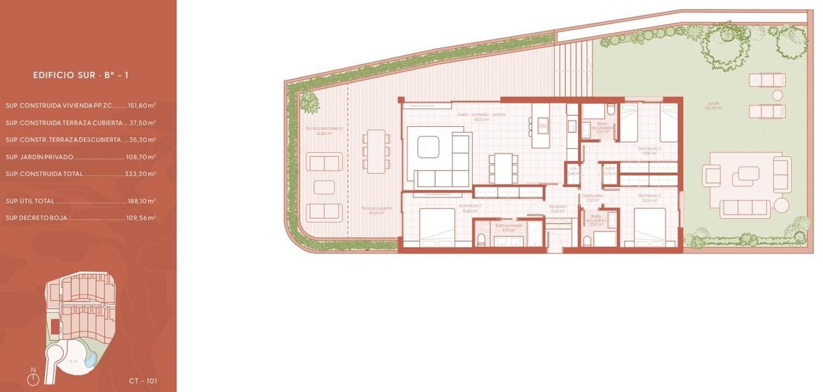 Bungalow with 3 bedrooms, 152m² in Benalmadena, Spain [ID: 0137-N8995]
