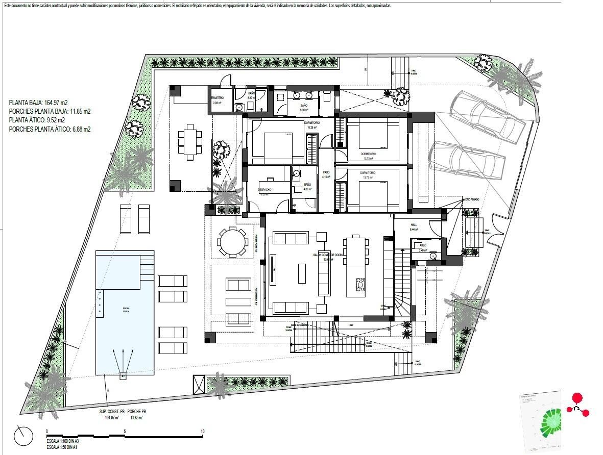 Villa with 5 bedrooms, 335m² in Los Alcazares, Spain [ID: 0137-N8997]