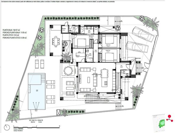 Вилла в Лос-Алькасарес, Испания, 335м² - изображение 31