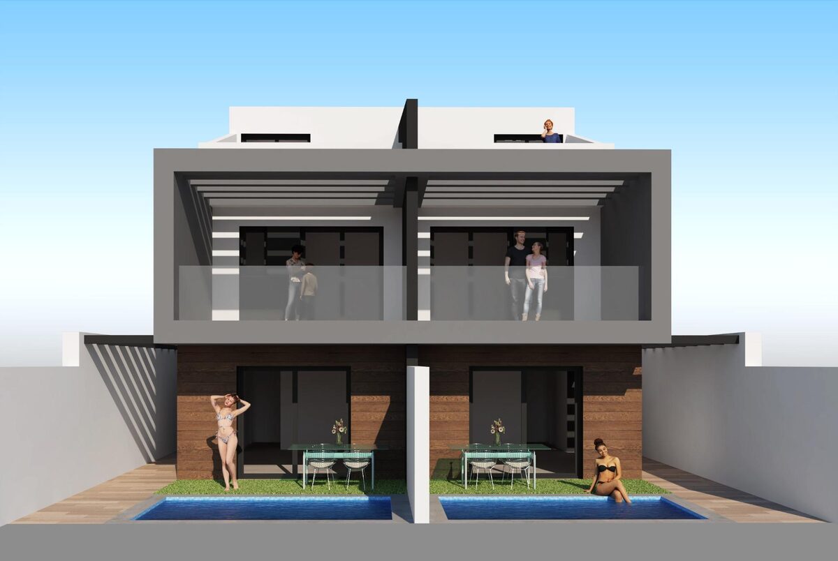 Villa with 3 bedrooms, 107m² in San Javier, Spain [ID: 0137-N8946]