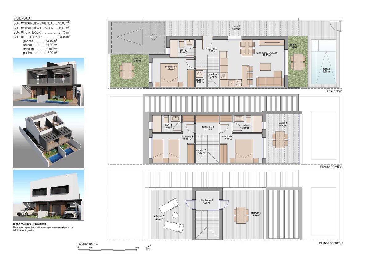 Villa with 3 bedrooms, 107m² in San Javier, Spain [ID: 0137-N8946]