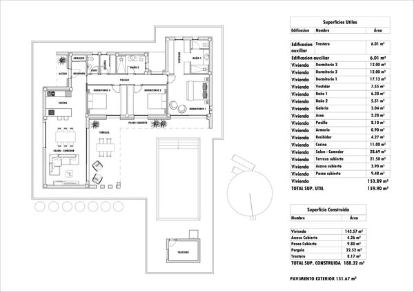 Вилла в Аспе, Испания, 188м² - изображение 8